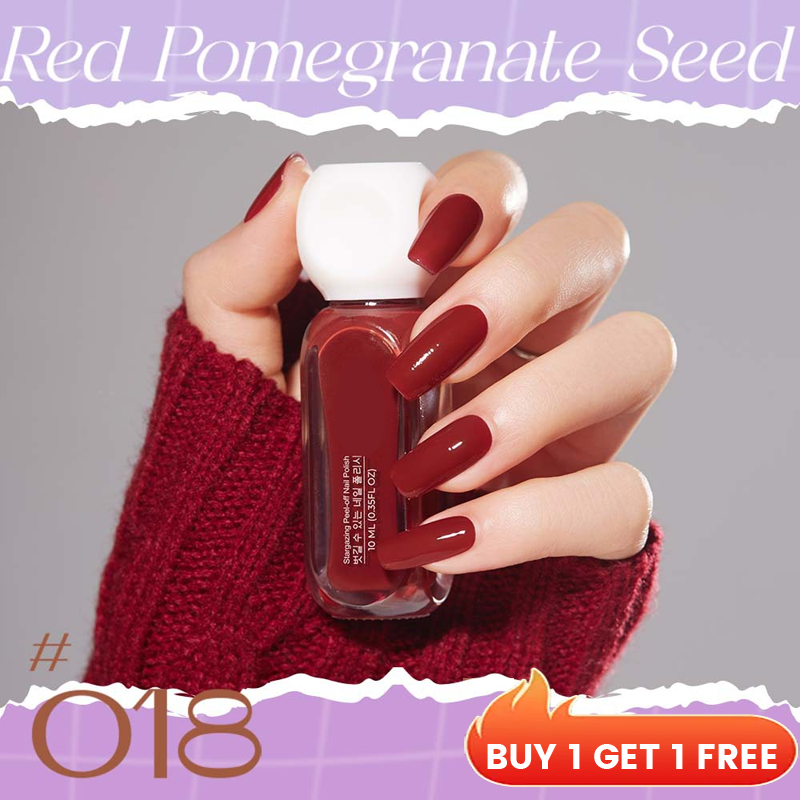 📢Buy 1 Get 1 Free！💅Peelable Water-Based Nail Polish