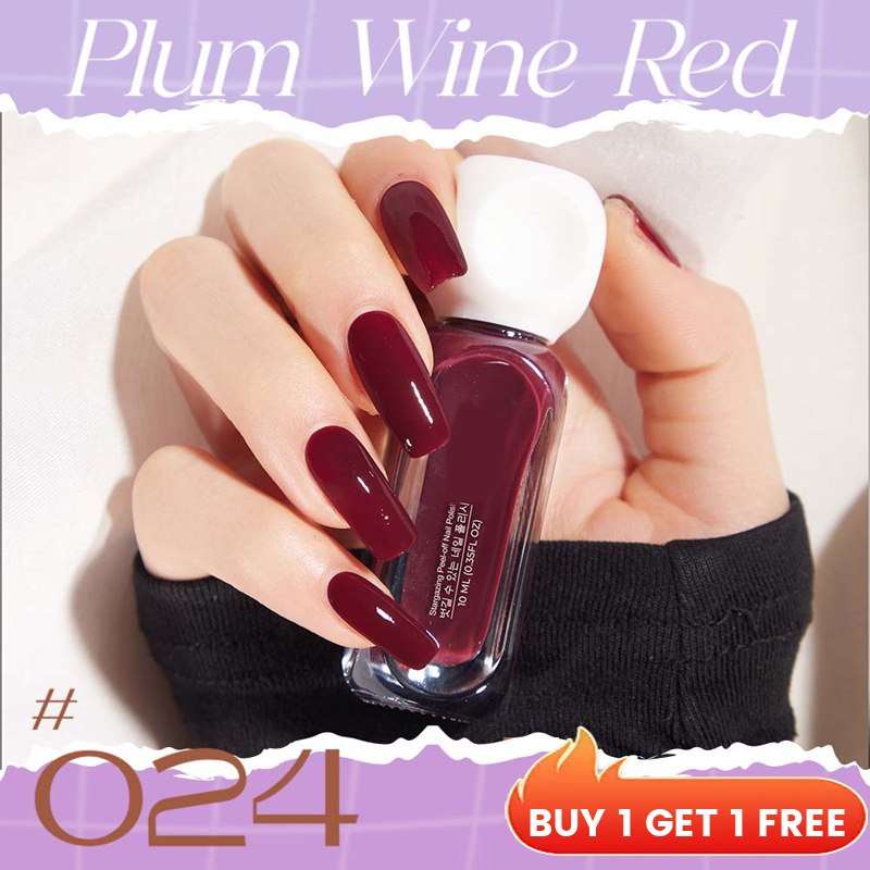 📢Buy 1 Get 1 Free！💅Peelable Water-Based Nail Polish