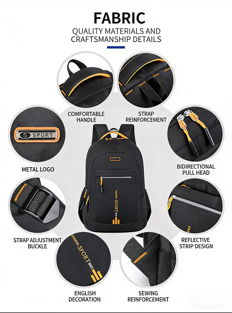 🎅 LAST DAY 50% OFF! ⚡ 50,000+ SOLD! ❄️ Large Business Backpack with Laptop Compartment – Padded, Durable & Comfortable for Work & Travel 🎒