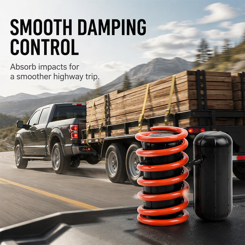 🚗 50% OFF NOW! 🛡️ Coil Spring Air Bags – Heavy-Duty Support, Smooth Damping & Universal Fit 🏋️