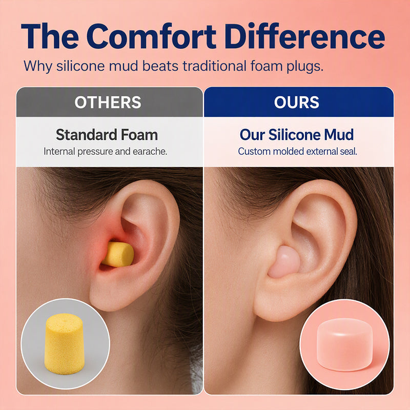 🔥Buy 2 Get 1 Free for the first 50 customers 🔥Moldable Silicone Clay Earplugs