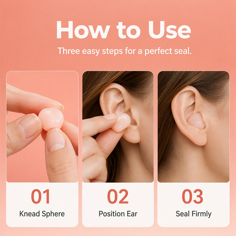 🔥Buy 2 Get 1 Free for the first 50 customers 🔥Moldable Silicone Clay Earplugs