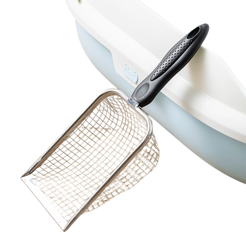 ⏳🔥LIMITED-TIME 50% OFF! ⏰Fine Mesh Metal Cat Litter Scoop – Professional Stainless Steel, Rapid Sifting & Ergonomic Non-Slip Handle ✨