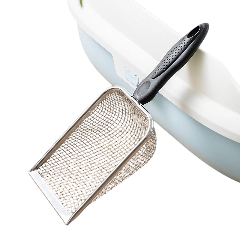 ⏳🔥LIMITED-TIME 50% OFF! ⏰Fine Mesh Metal Cat Litter Scoop – Professional Stainless Steel, Rapid Sifting & Ergonomic Non-Slip Handle ✨
