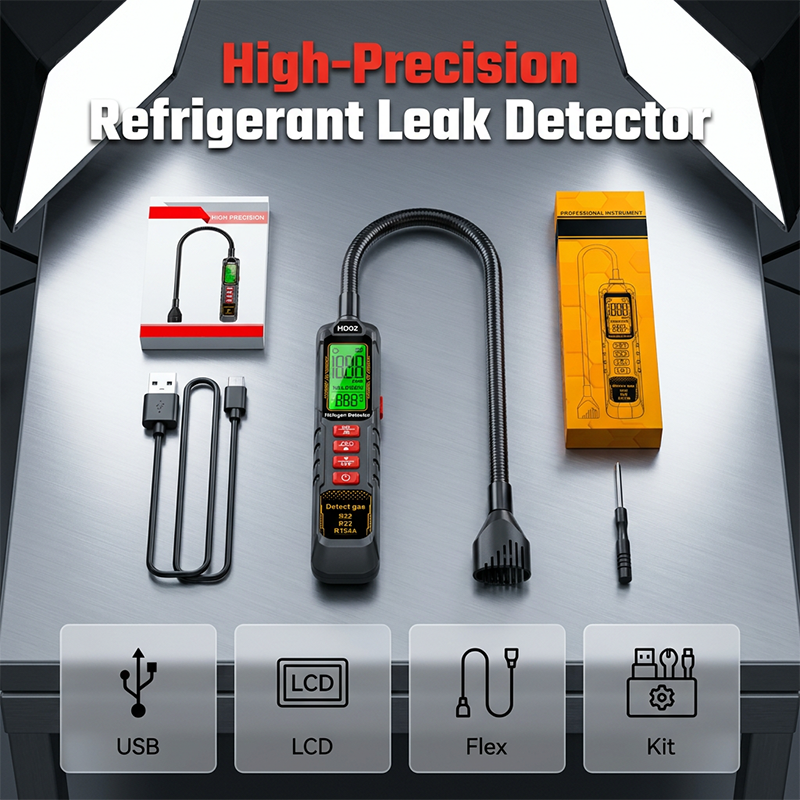 Rechargeable Refrigerant Leak Detector