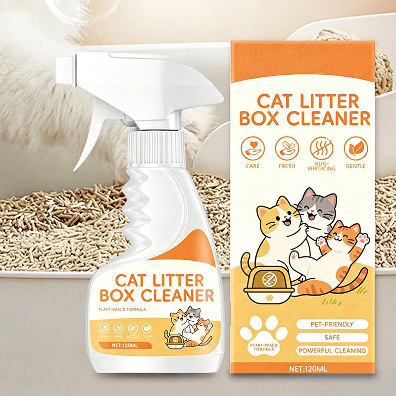🔥Buy one get one free for the first 50 customers! 🐱🐶Odorless cat litter box cleaning spray