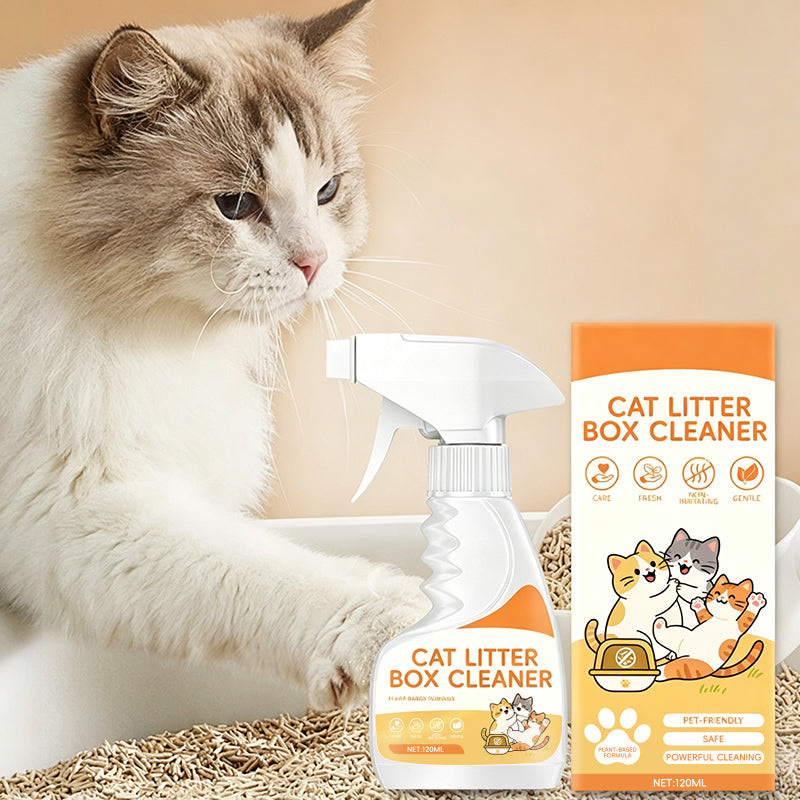 🔥Buy one get one free for the first 50 customers! 🐱🐶Odorless cat litter box cleaning spray