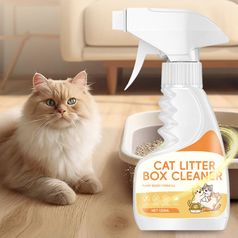 🔥Buy one get one free for the first 50 customers! 🐱🐶Odorless cat litter box cleaning spray