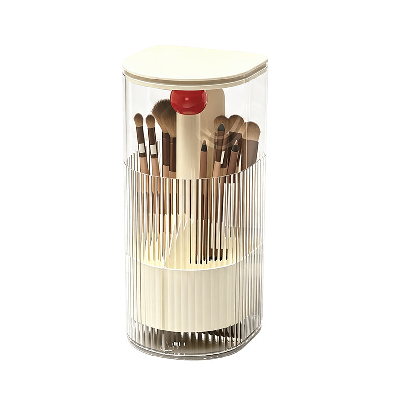 Elegant Dustproof Makeup Brush Organize