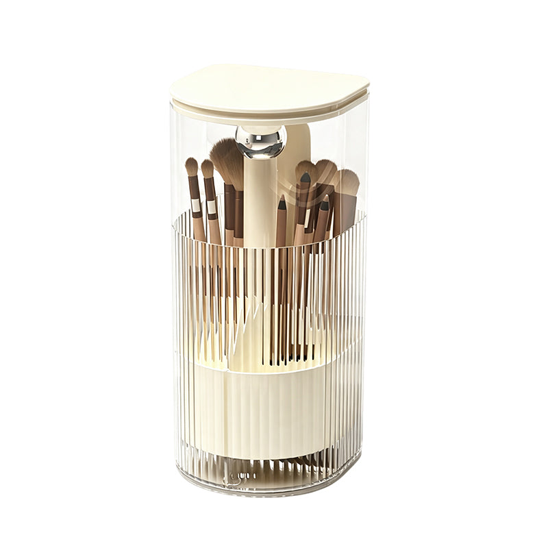 Elegant Dustproof Makeup Brush Organize