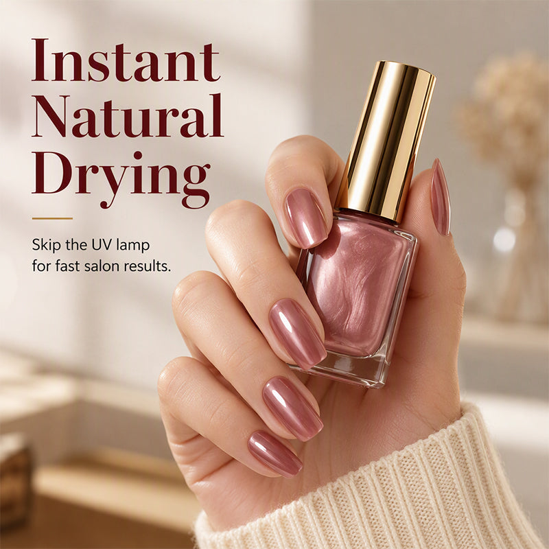 📢50% Off！💅uick Dry Metallic Nail Polish