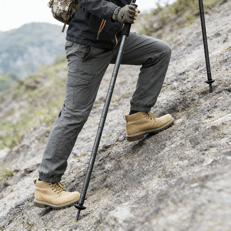 Terozi™ Tactical Trekking Staff — Detachable Survival System