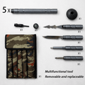 Terozi™ Tactical Trekking Staff — Detachable Survival System
