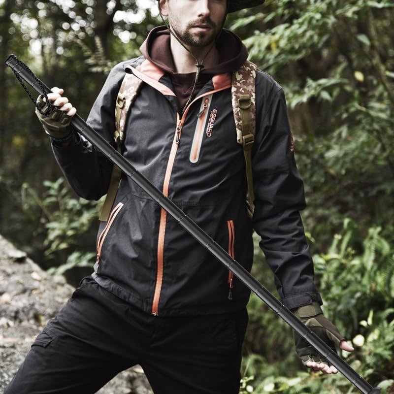 Terozi™ Tactical Trekking Staff — Detachable Survival System
