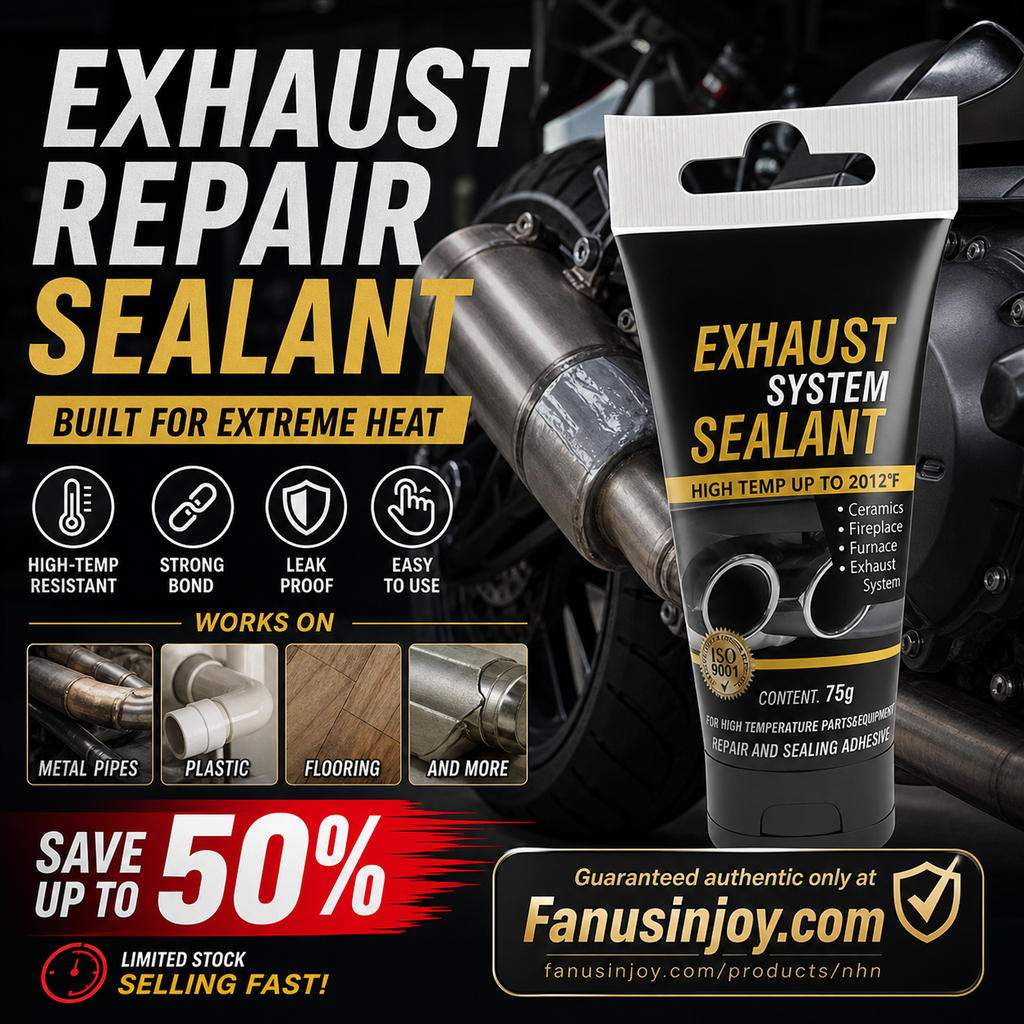 🎉✨Buy 3 Get 1 Free Limited Offer！🛠All-purpose repair！High Temperature Exhaust Repair Sealant