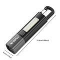 Zoomable Focus High-Lumen Flashlight: 3 Light Modes & Waterproof Design